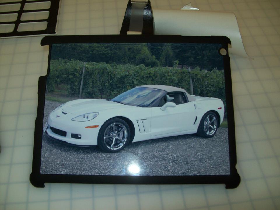 Ipad cover made with sublimation printing